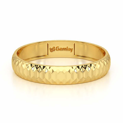 Ophelia Silver Ring - Yellow Gold - Image 5