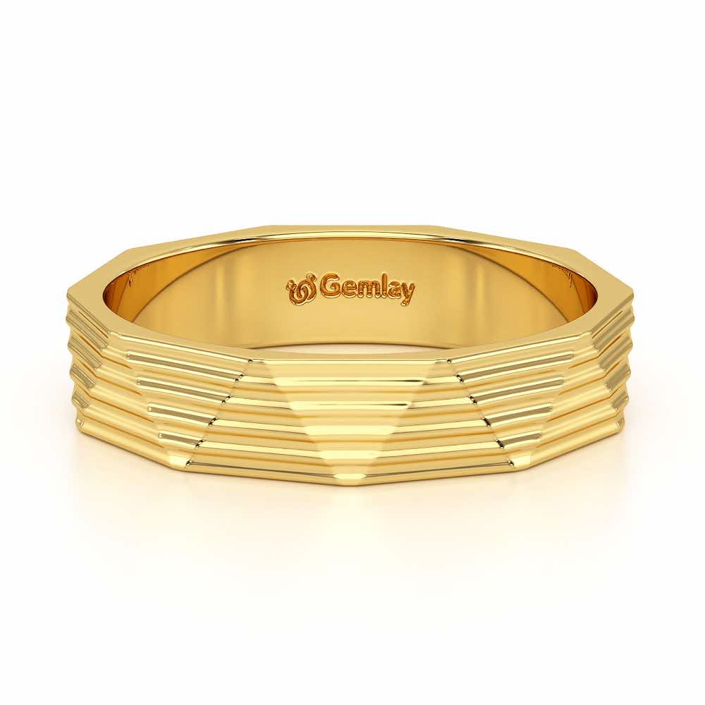 Sienna Silver Ring - Yellow Gold - Image 5