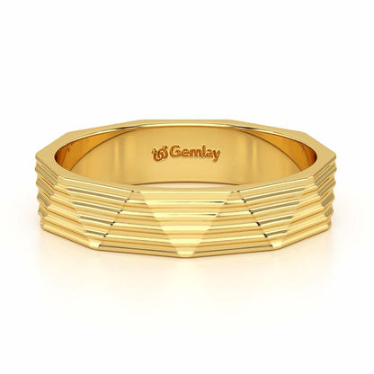 Sienna Silver Ring - Yellow Gold - Image 5