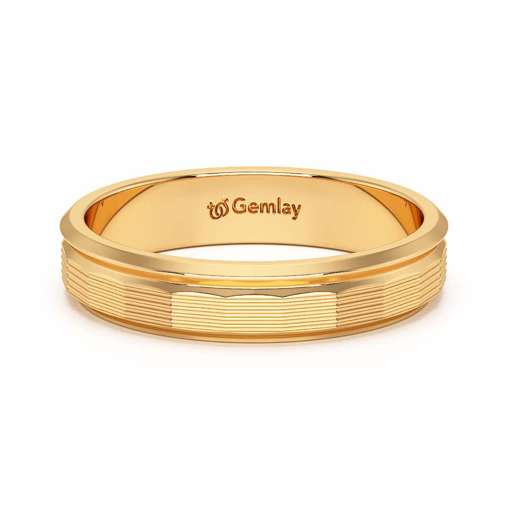 Elowen Silver Ring - Yellow Gold - Image 5