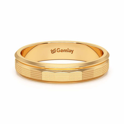 Elowen Silver Ring - Yellow Gold - Image 5