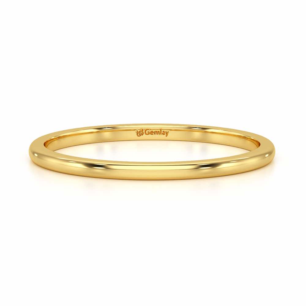 Eternal Glow Women Silver Ring - Yellow Gold - Image 5