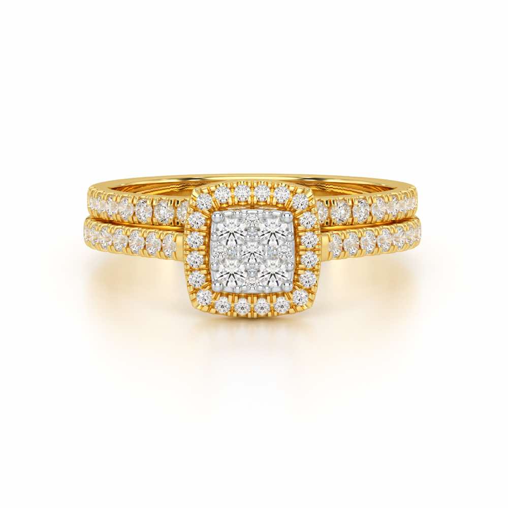 Bride Choice Silver Ring - Yellow Gold - Image 5