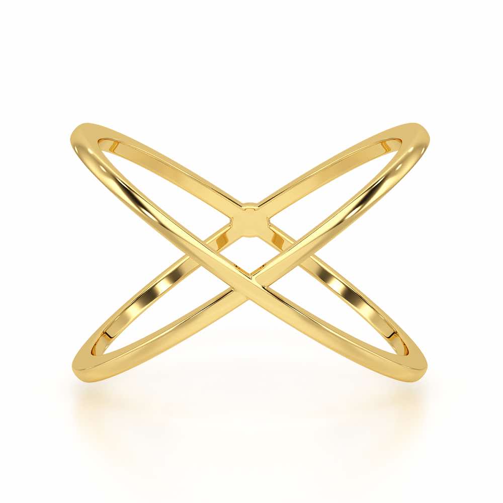 Lush Loops Women Ring - Yellow Gold - Image 5