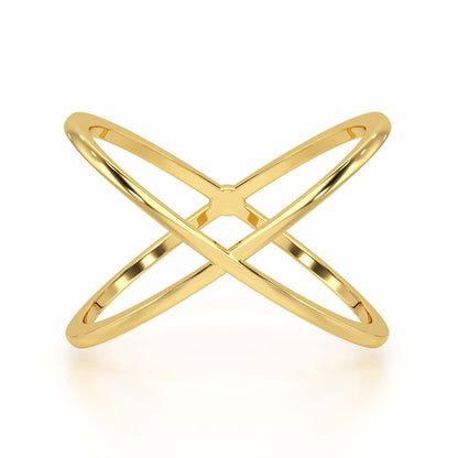 Lush Loops Women Ring - Yellow Gold - Image 5
