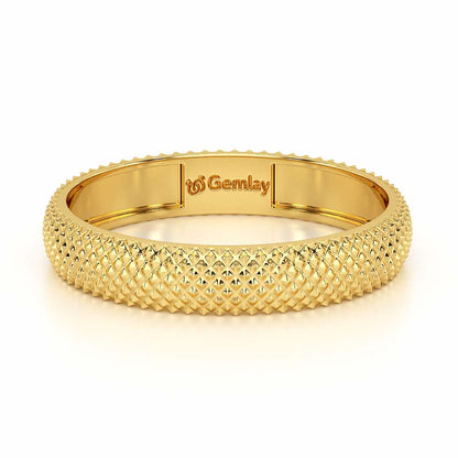 Melis Silver Ring - Yellow Gold - Image 5