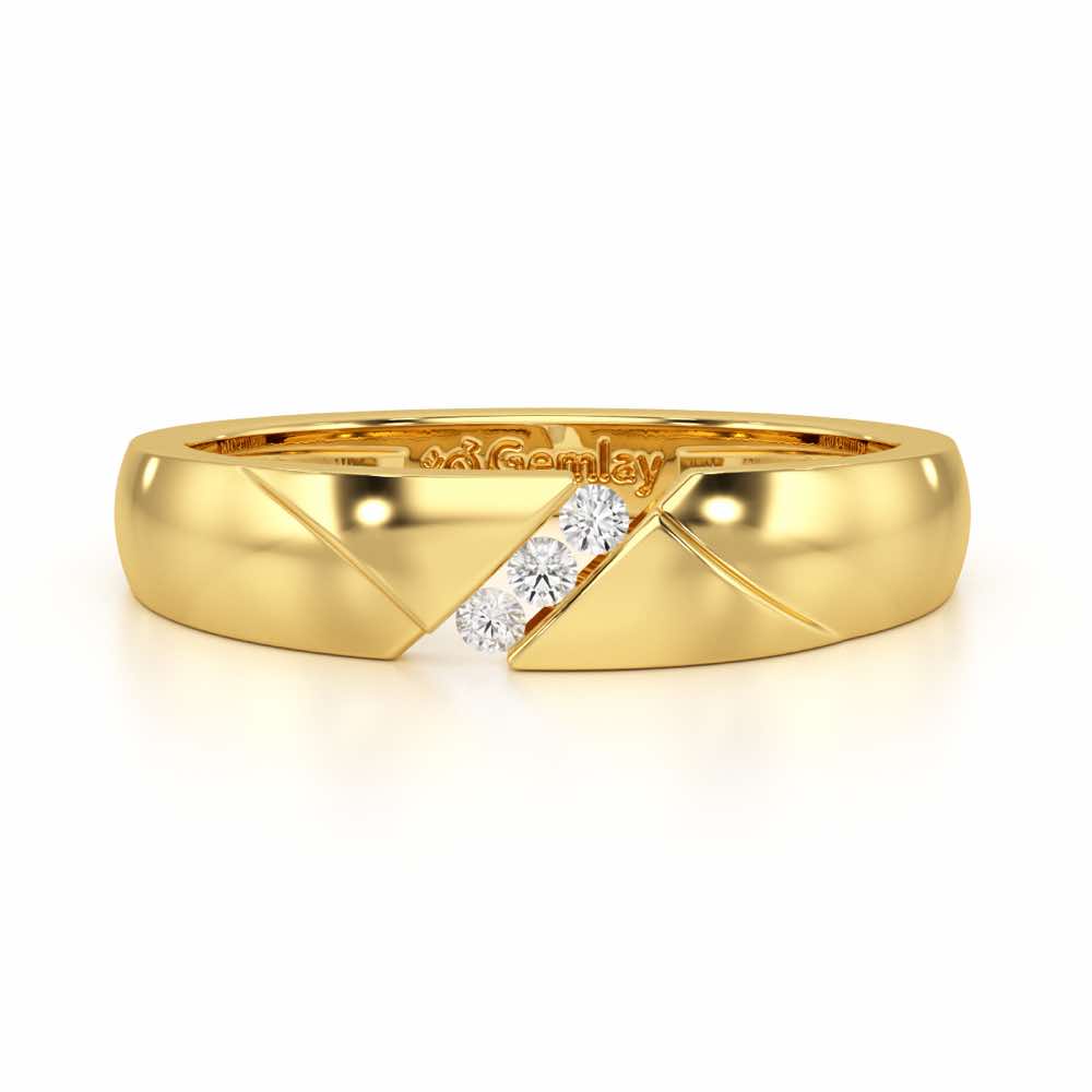 Merry Fair Silver Ring - Yellow Gold - Image 5