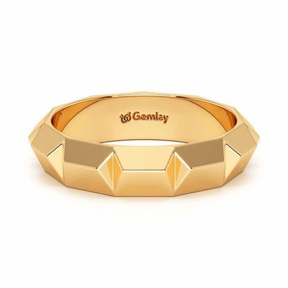 Marigold Silver Ring - Yellow Gold - Image 5