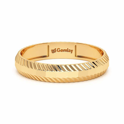 Nia Silver Ring - Yellow Gold - Image 5