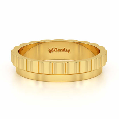 Delphine Silver Ring - Yellow Gold - Image 5