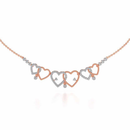 Your n Me Silver Necklace - Rose Gold - Image 1