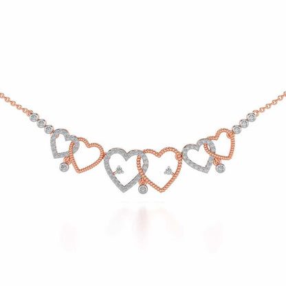 Your n Me Silver Necklace - Rose Gold - Image 2