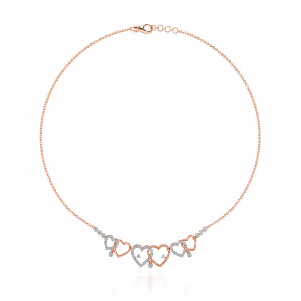 Your n Me Silver Necklace - Rose Gold - Image 3