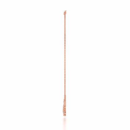 Your n Me Silver Necklace - Rose Gold - Image 4