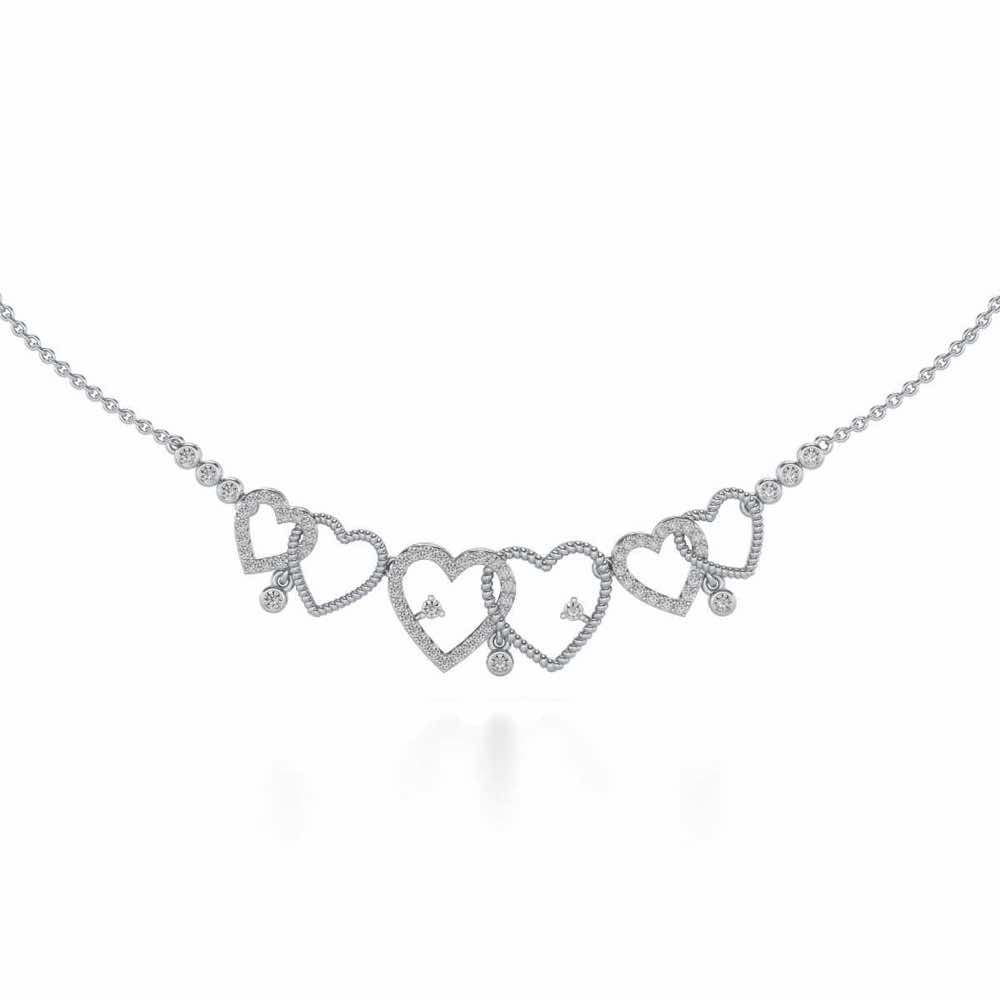 Your n Me Silver Necklace - White Gold - Image 1