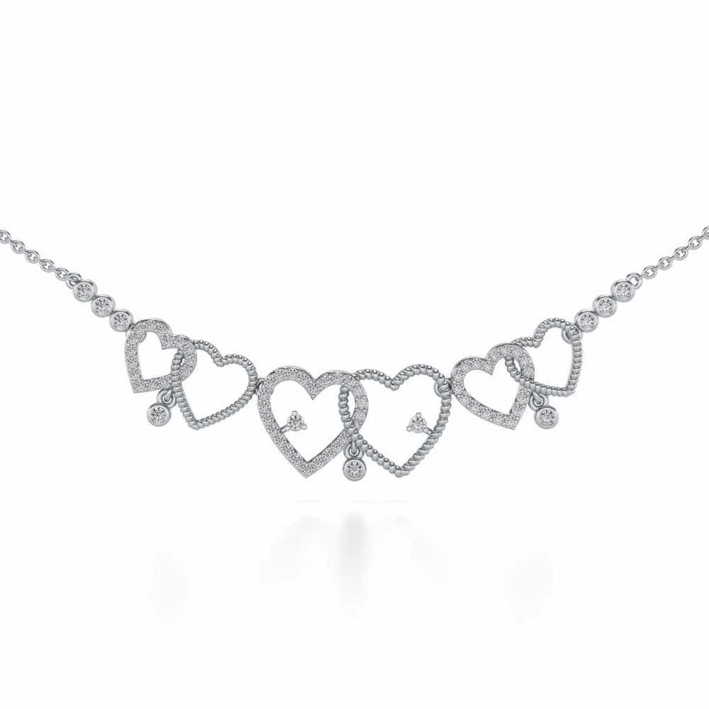 Your n Me Silver Necklace - White Gold - Image 2
