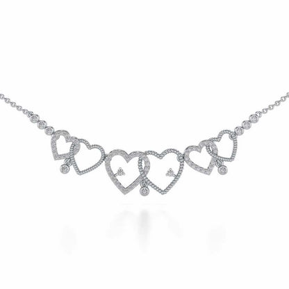 Your n Me Silver Necklace - White Gold - Image 2