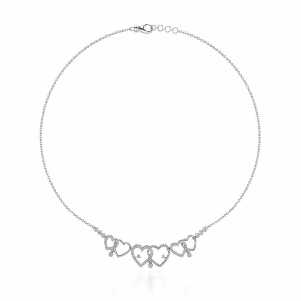 Your n Me Silver Necklace - White Gold - Image 3