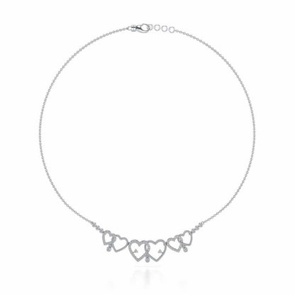 Your n Me Silver Necklace - White Gold - Image 3