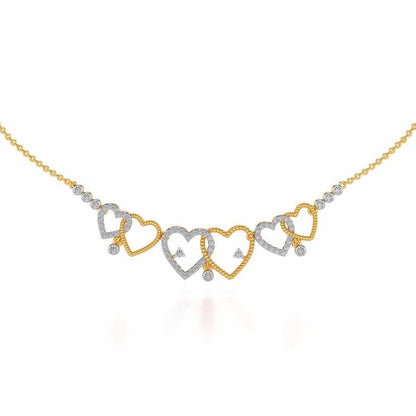 Your n Me Silver Necklace - Yellow Gold - Image 1