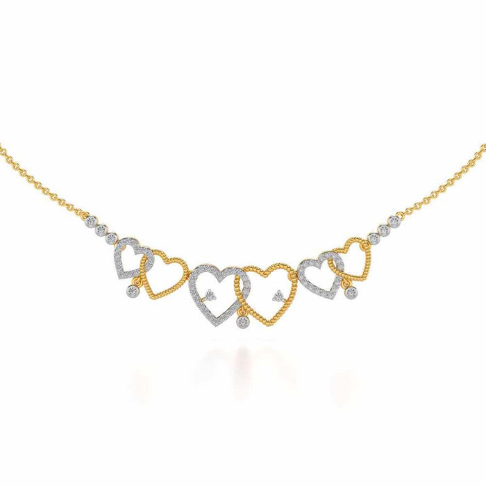 Your n Me Silver Necklace - Yellow Gold - Image 1