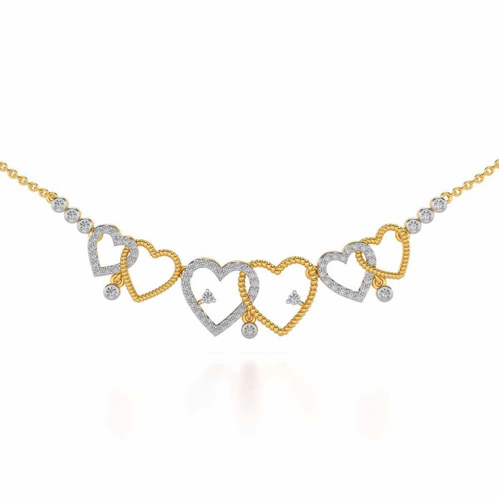 Your n Me Silver Necklace - Yellow Gold - Image 2