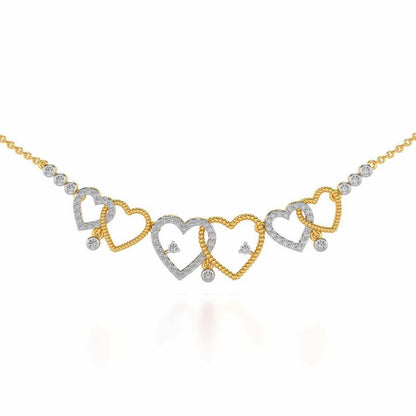 Your n Me Silver Necklace - Yellow Gold - Image 2