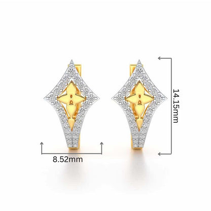 Zircon Silver Bali - Yellow Gold - Image 2