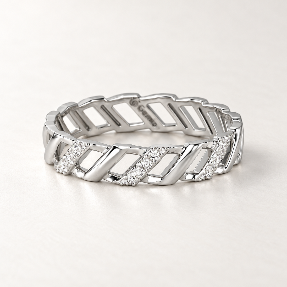 Arandele Silver Ring — aesthetic view, naturally resting