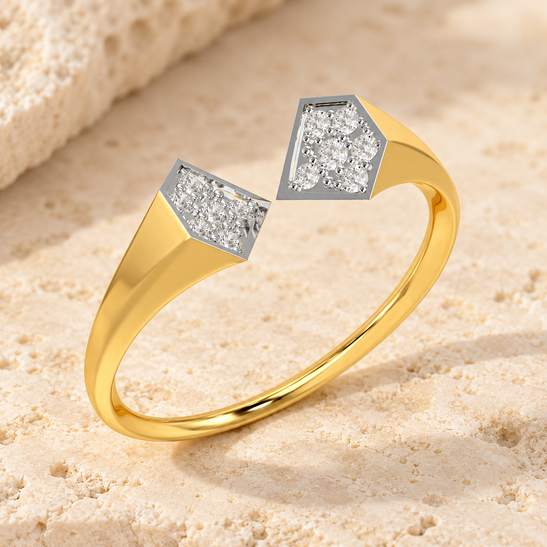 Beauty Serene Silver Ring