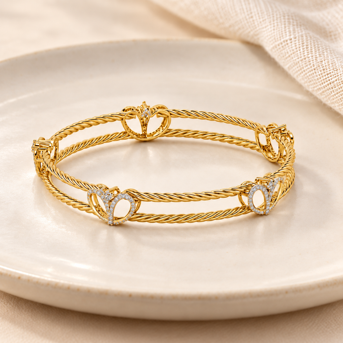 Being Silver Bangles