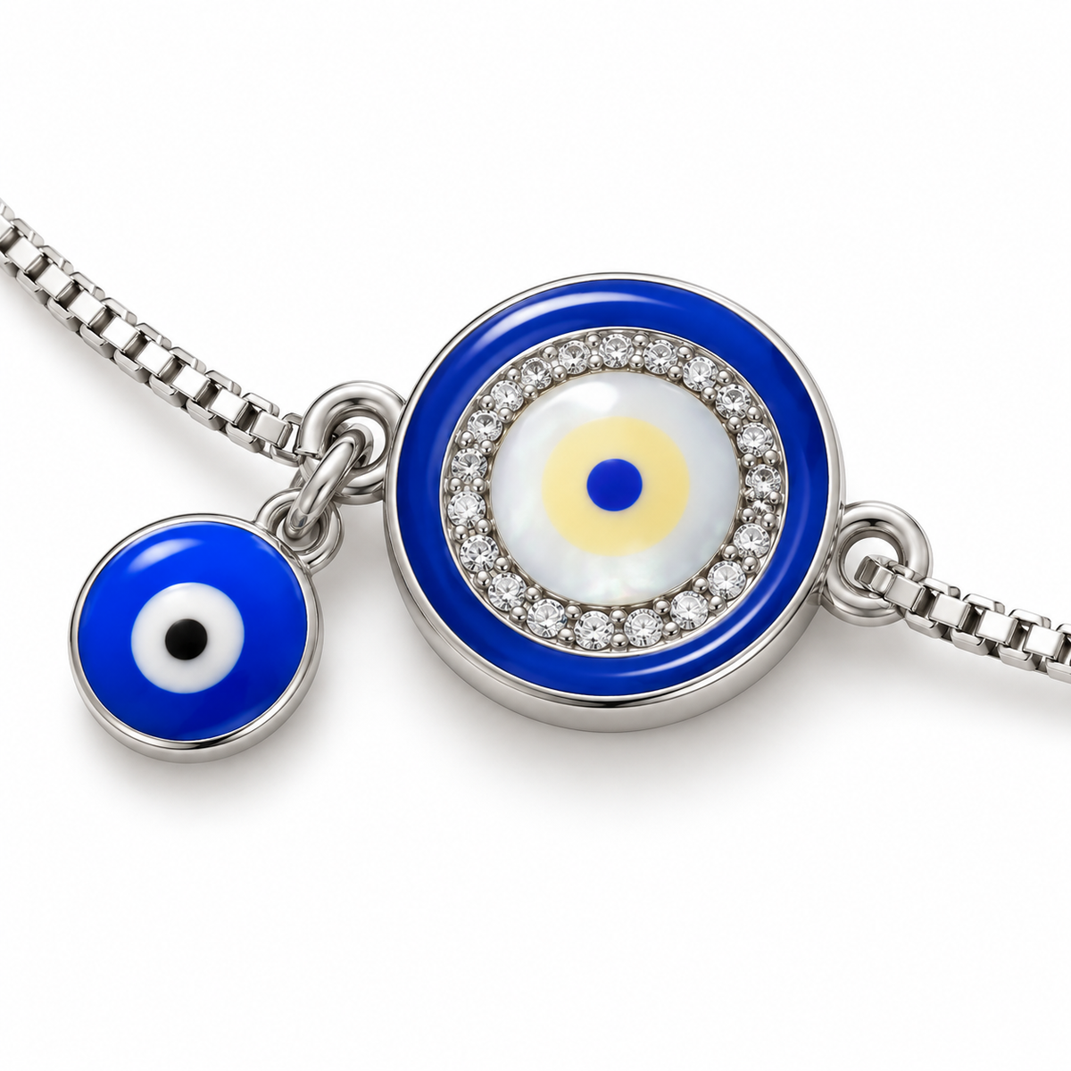 Blue Guardian Bracelet - Silver - Product detail