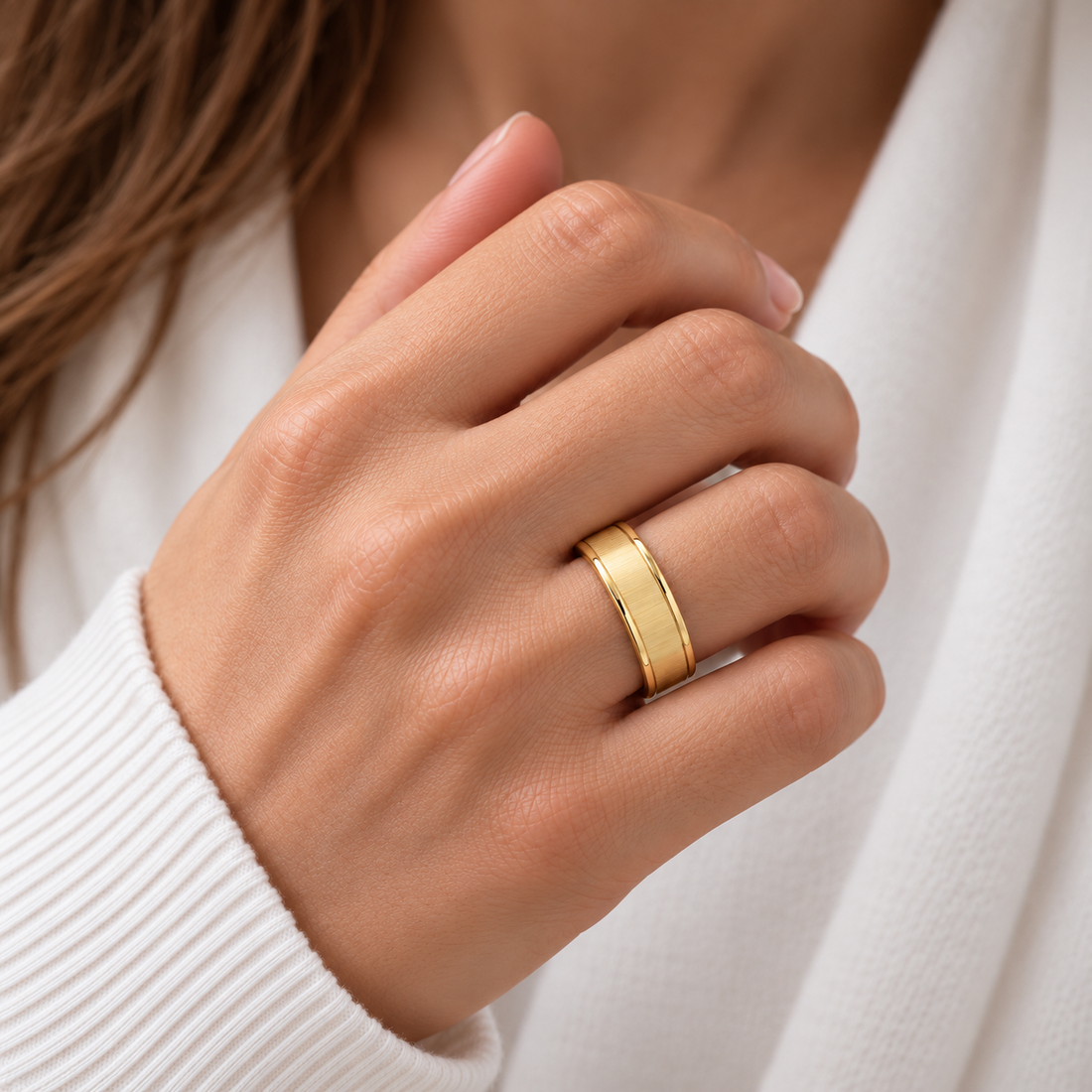 Camille Silver Ring