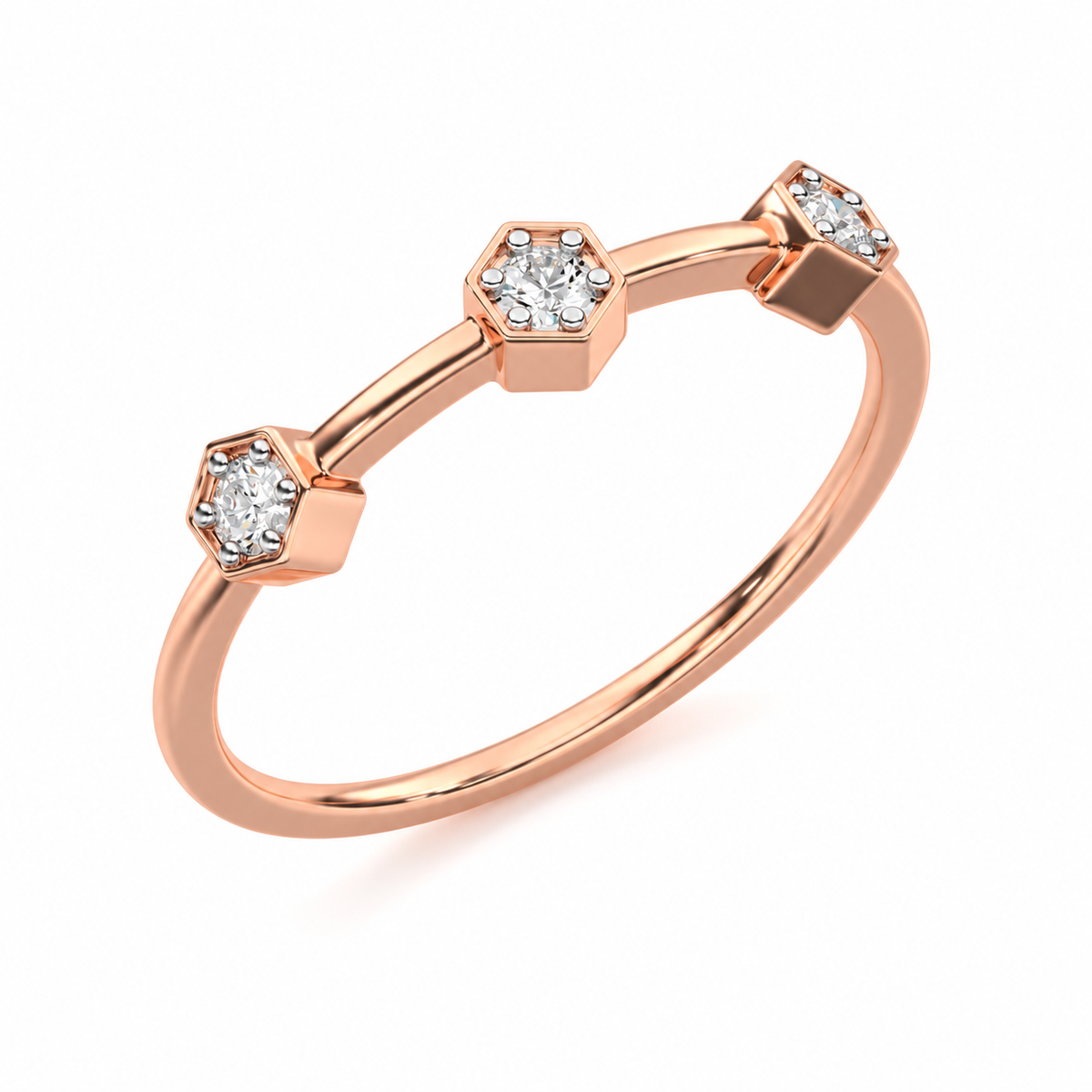 Captivating Charm Silver Ring rose gold aesthetic