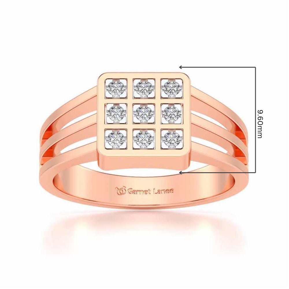 conclave Ring For Men - Rose Gold - Image 2