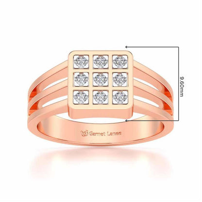 conclave Ring For Men - Rose Gold - Image 2