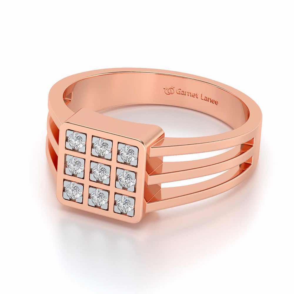 conclave Ring For Men - Rose Gold - Image 3