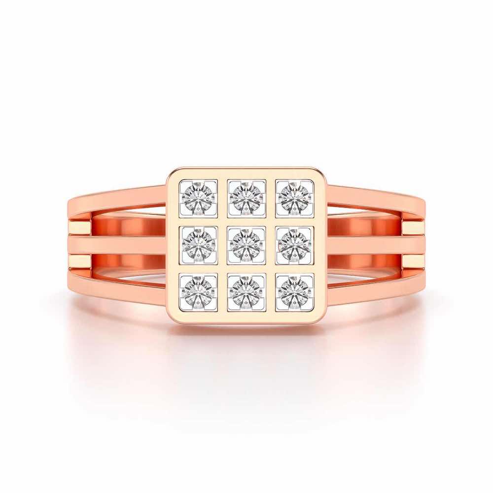 conclave Ring For Men - Rose Gold - Image 5