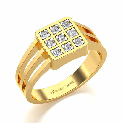conclave Ring For Men - Yellow Gold - Image 1