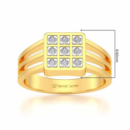 conclave Ring For Men - Yellow Gold - Image 2