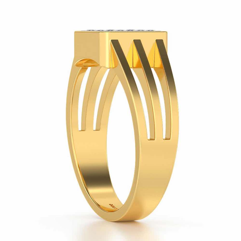 conclave Ring For Men - Yellow Gold - Image 4
