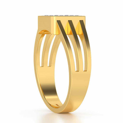 conclave Ring For Men - Yellow Gold - Image 4