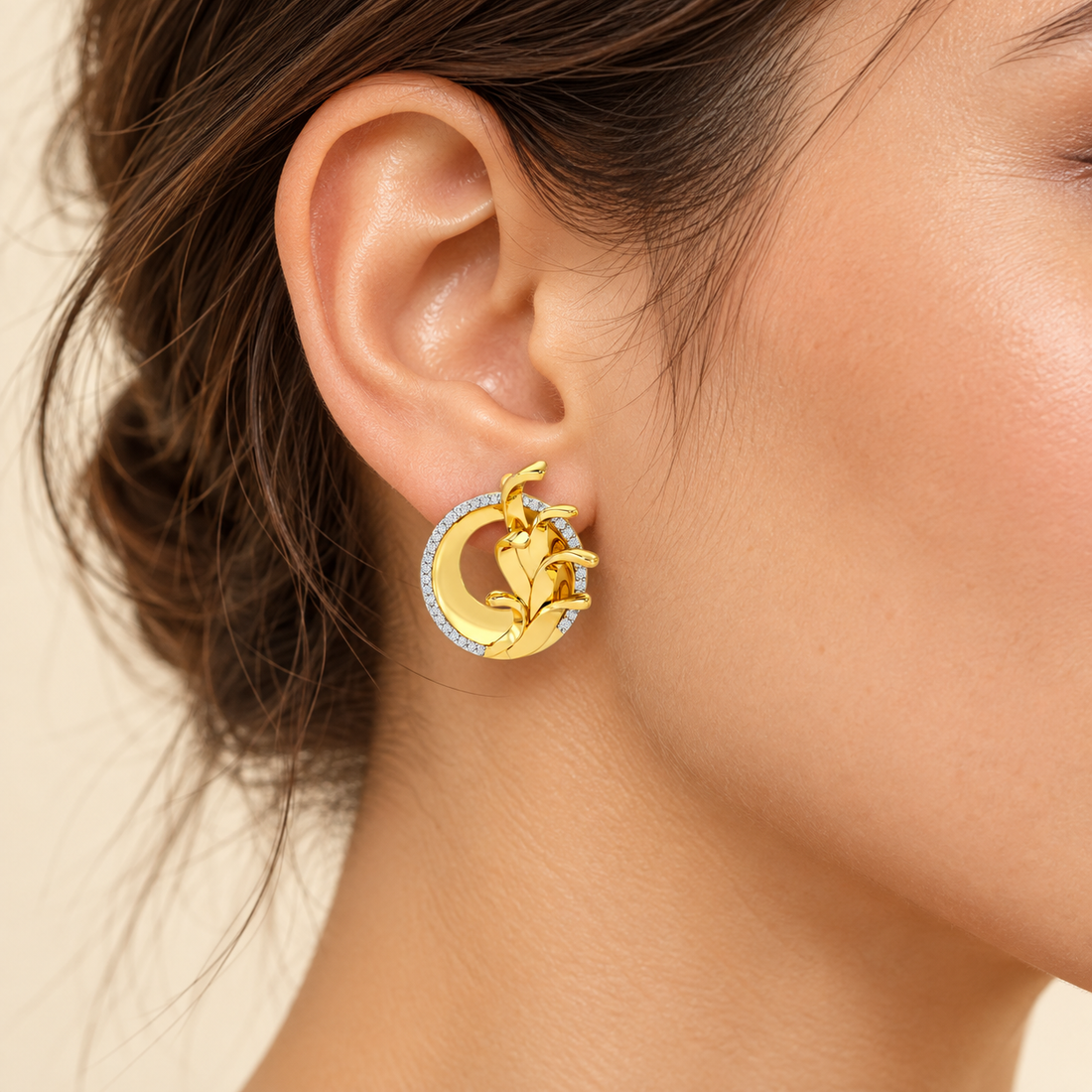 Enchanting Gleam Silver Earrings
