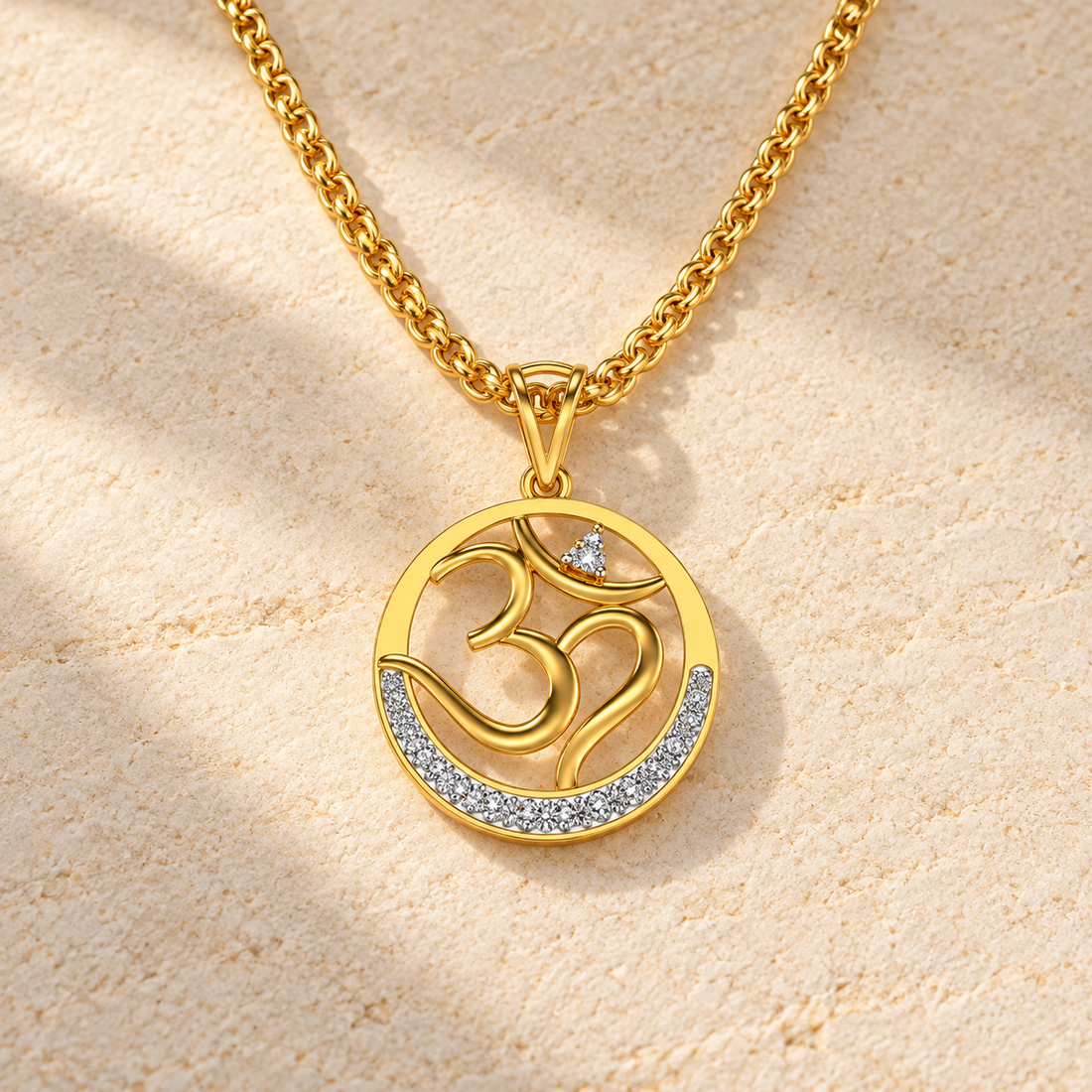 Eternal God Silver Pendant