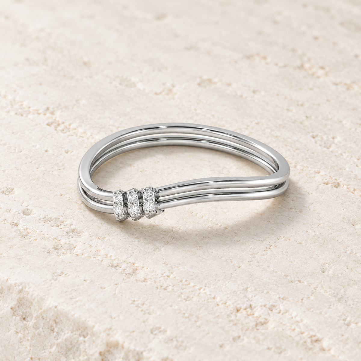 Celestial Charm Silver Ring square aesthetic