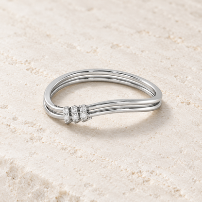 Celestial Charm Silver Ring square aesthetic