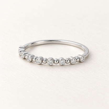 Cute Sheen Silver Ring - Aesthetic