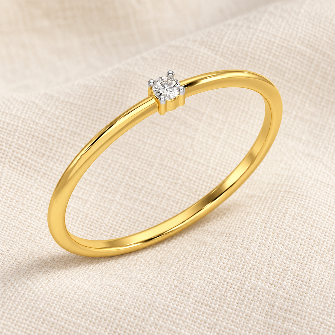 Divine Touch Silver Ring