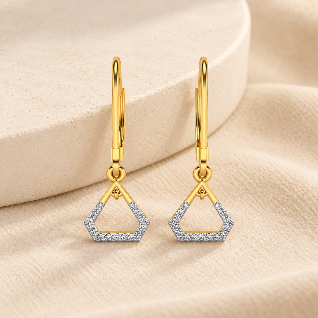 Prismatic Earrings Drops