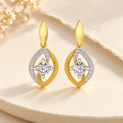 Sacred Earring Drops - Gold - Aesthetic